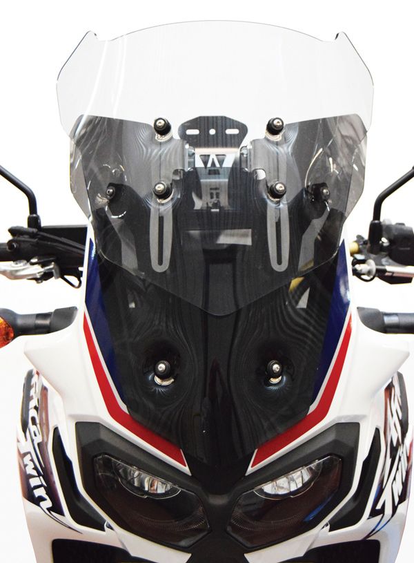 Bulle réglable en hauteur - hauteur 640 mm pour Honda CRF 1000 L Africa Twin (17-20)