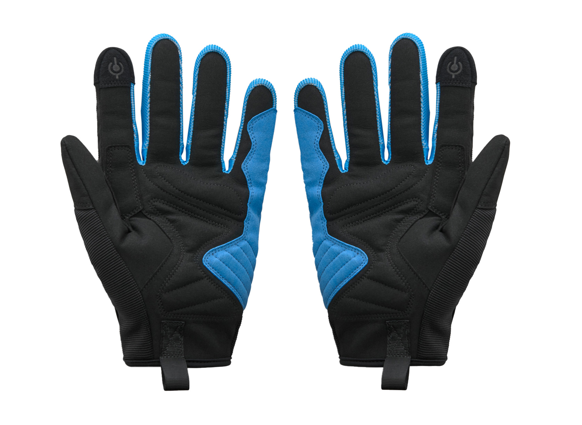 Gants Vespa noir bleu