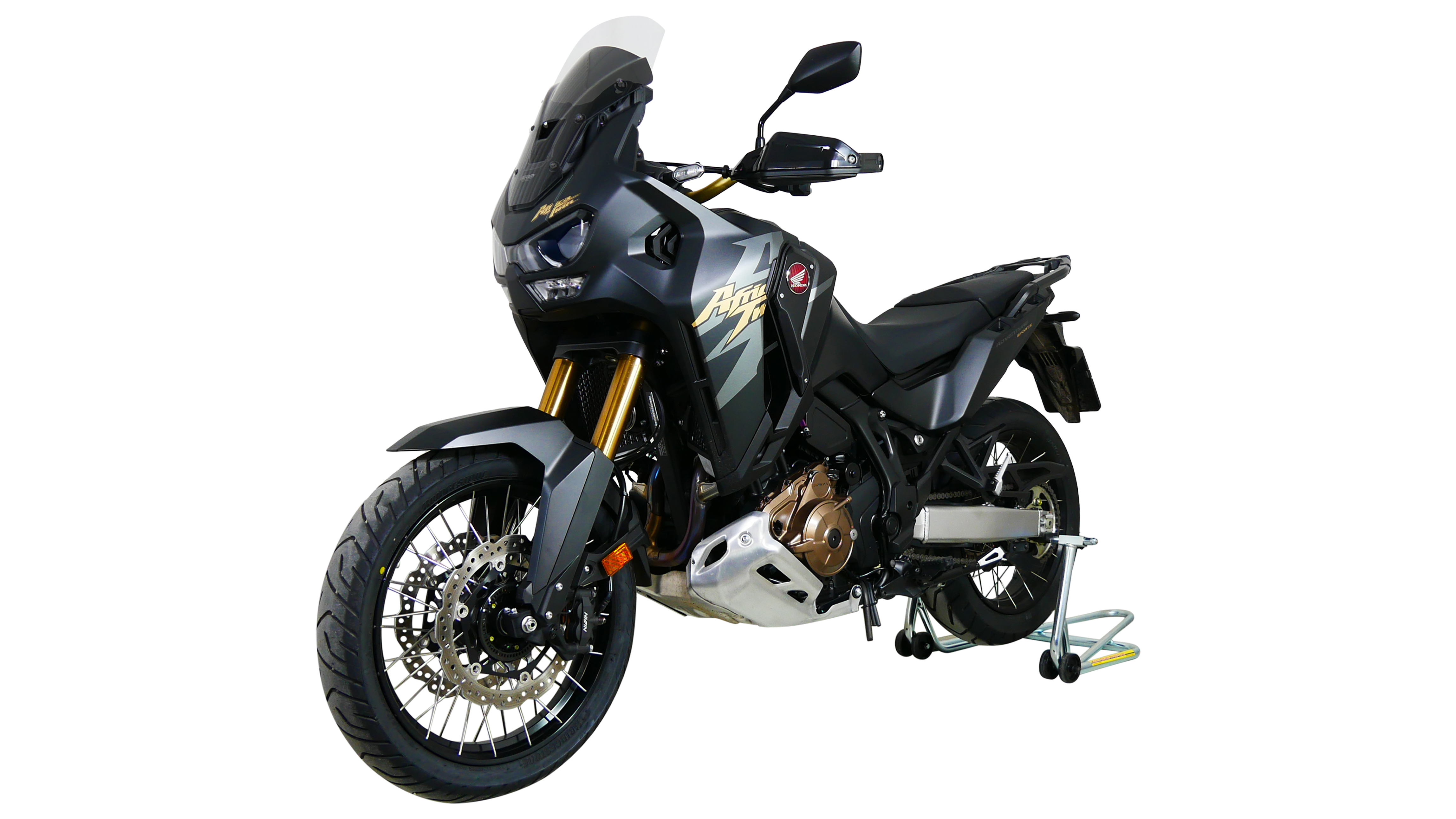 Ecran sport MRA "SPM" noir pour Honda CRF 1100 L Africa Twin Adventure Sports ES 2024-