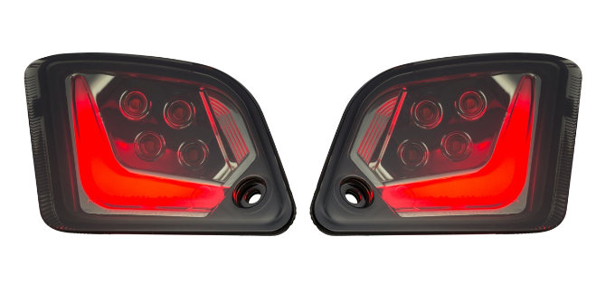 Kit clignotants avant & arrière pour Vespa GTS/GTS Super/GTV 125-300ccm ('14-), teintés