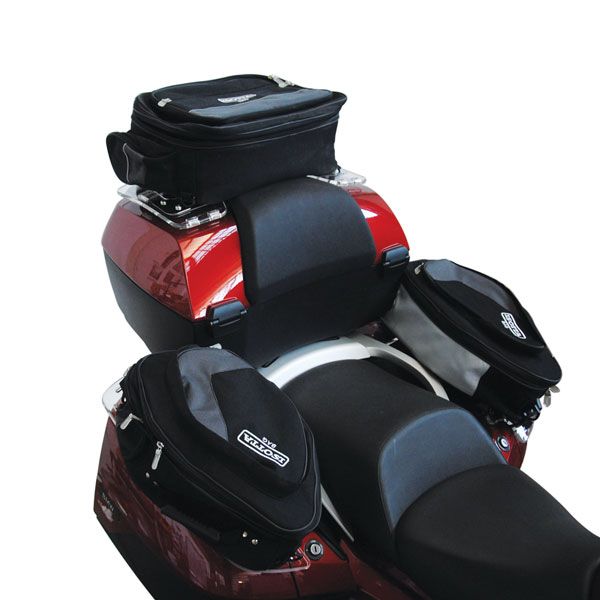 Porte-bagages pour top case BMW K 1600 GT /R 1250 RT /R 1200 RT, PMMA, transparent