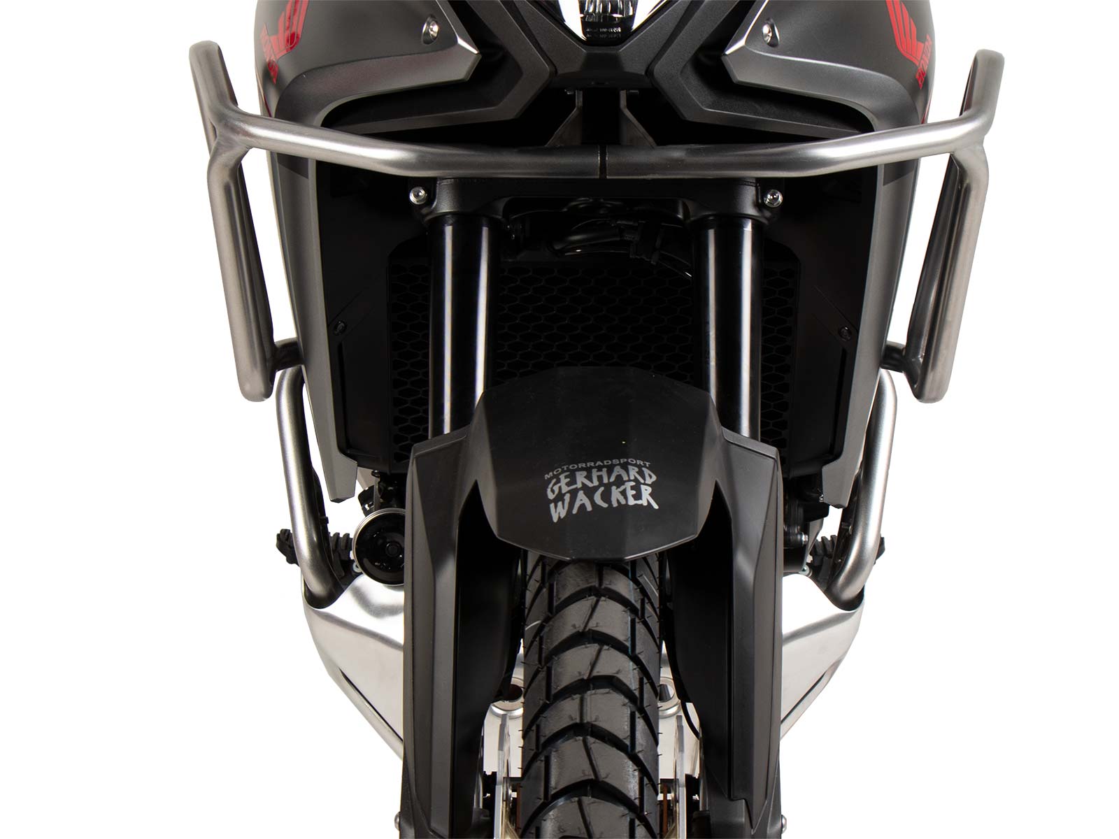 Arceau de protection du réservoir argenté pour Honda XL 750 Transalp (25- ) Hepco & Becker