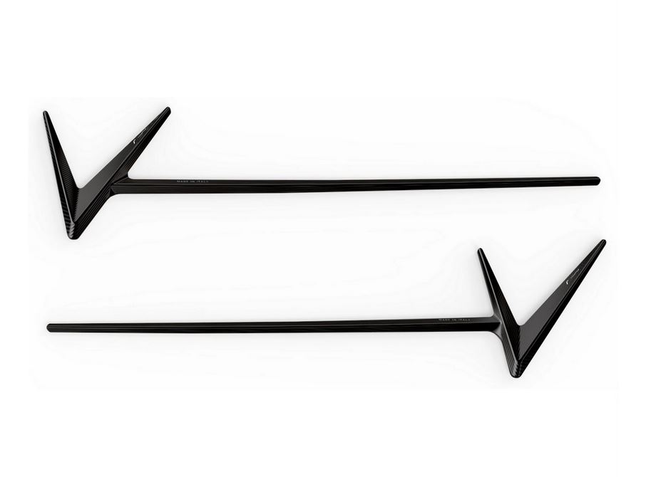 Inscription RIZOMA capot latéral pour Vespa Primavera/Sprint/Elettrica, noir