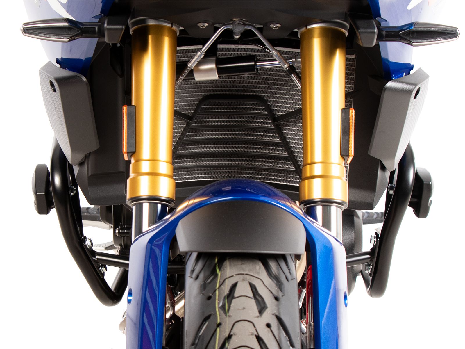 Arceau de protection moteur avec protectionpad noir pour BMW F 900 XR (25-) Hepco & Becker