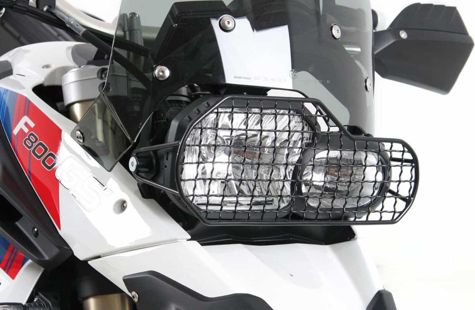 Grille de protection des feux noire pour BMW F 650 GS Twin (08-11)/F 700 GS (12-17) Hepco & Becker