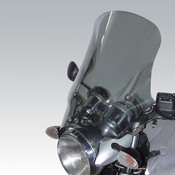Pare-brise Sport, inclinable pour BMW R 1150 R (99-06), fumé clair