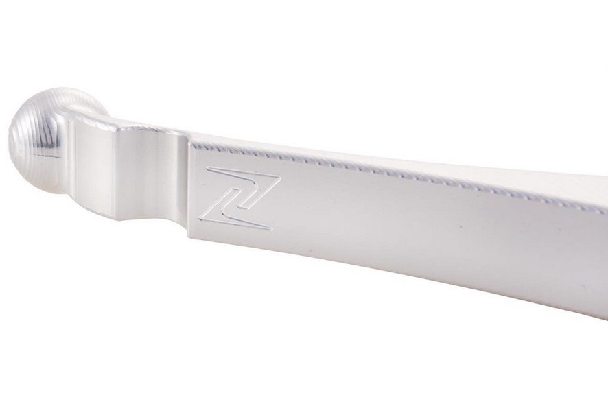 Kit levier de frein sport ZELIONI Shorty 3D pour Vespa, droite et gauche, argent anodisé