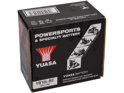 Batterie Yuasa YB10L-B2, 12 V, 11 A, standard, sans pack d'acide, 135x90x145