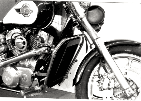 Arceau de protection moteur chromé pour Honda VT 1100 C (87-93) Hepco & Becker