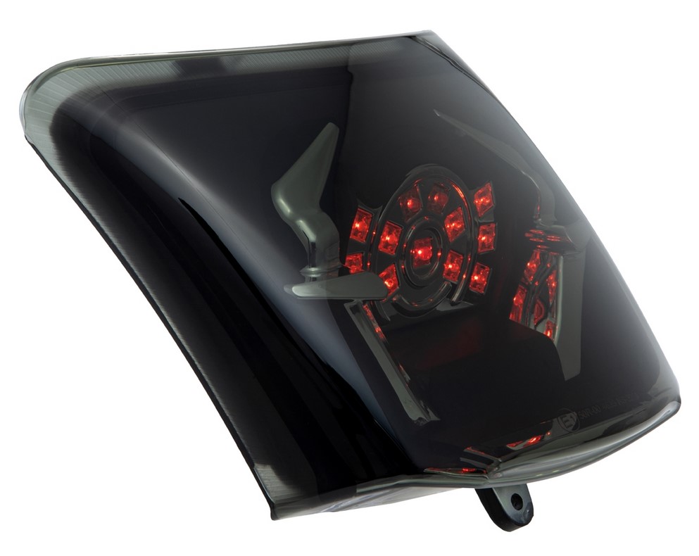 Feu arrière MK II LED pour Vespa GTS/GTS Super/GTV 125-300ccm HPE ('18-), teinté