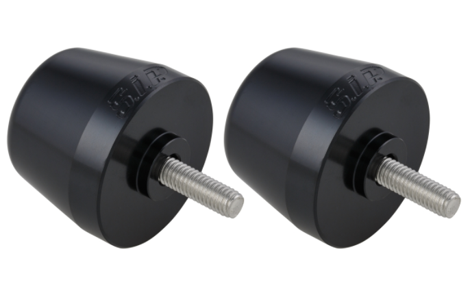 Poids de guidon gauche/droite pour Vespa Primavera/Sprint/ET/LX/LXV/S, noir