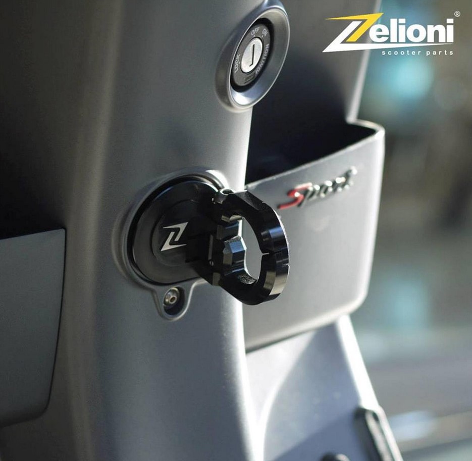 Crochet à bagages pour Vespa GTS/GTS Super/GTV/GT 60/GT/GT L/S 50-300ccm, noir