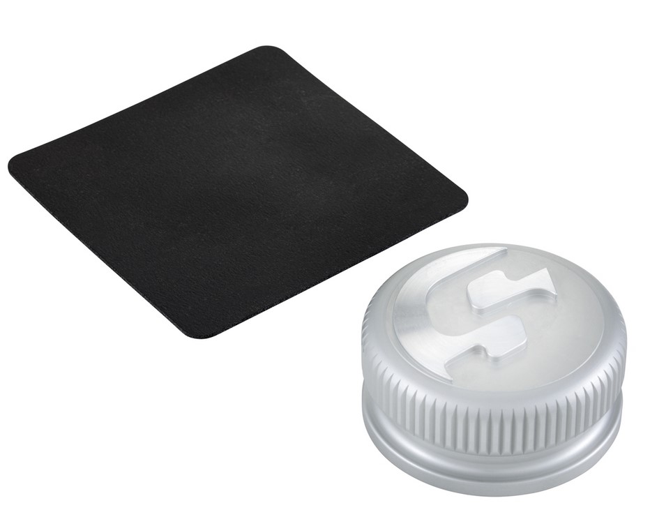 Bouchon de réservoir pour Vespa, argent mat