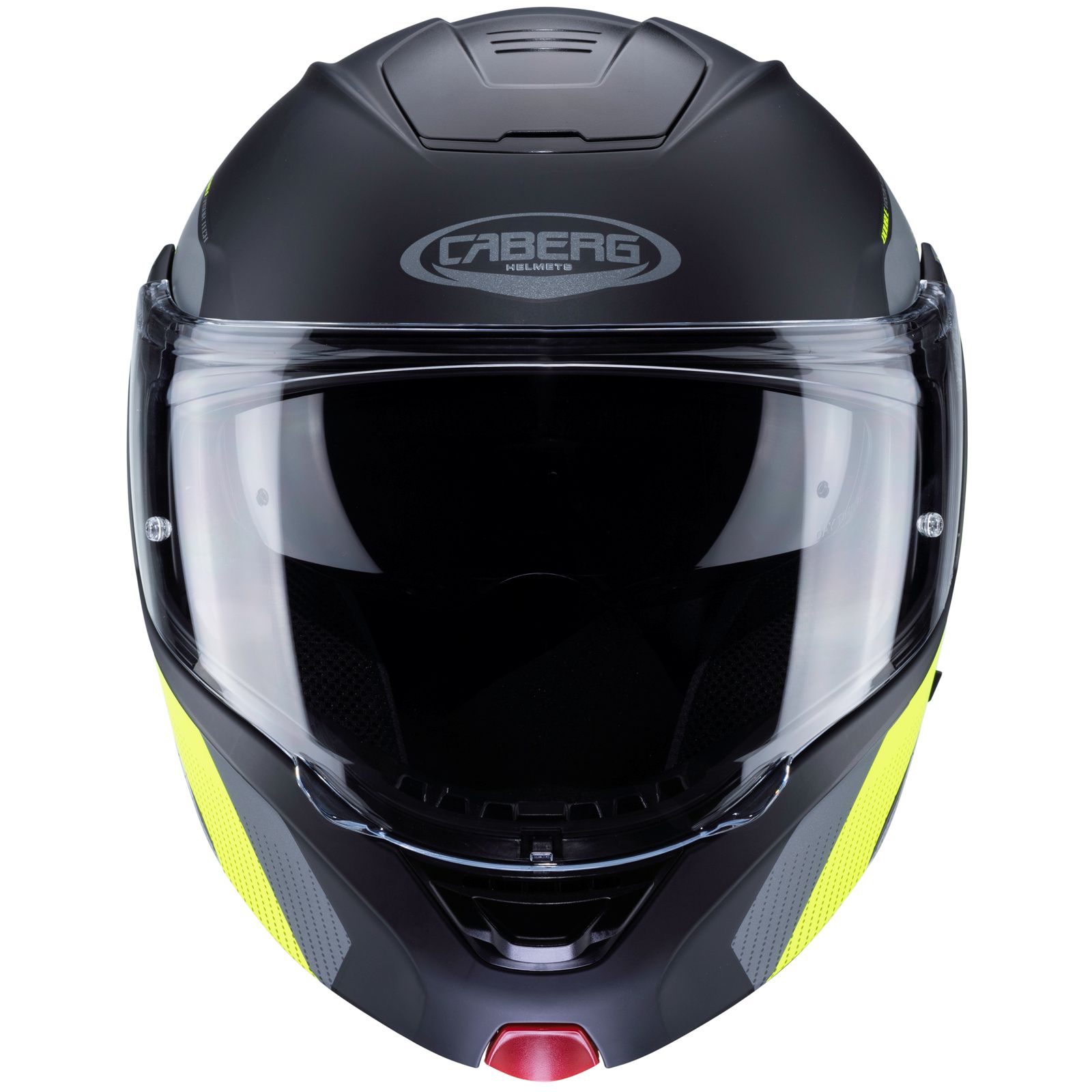 Caberg casque Horus Scout, noir mat/jaune fluo gris