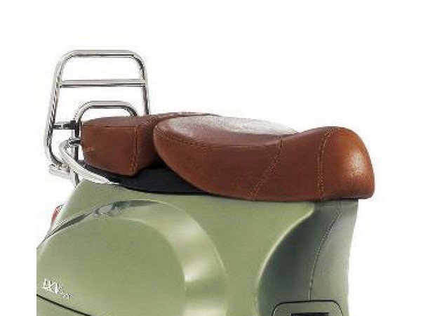 Selle Vespa 2 places en cuir véritable pour LX 50-150cc Touring, ET2/ET4 /LX/LXV/S 50-150ccm-