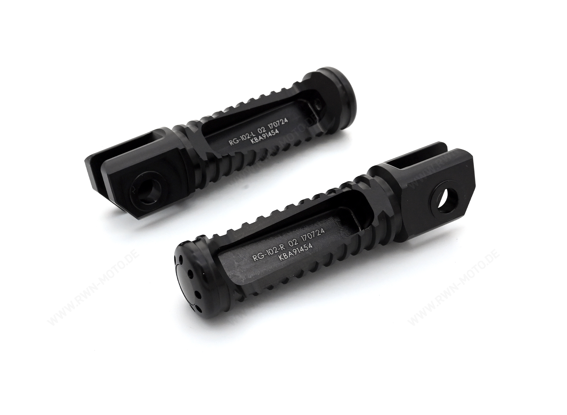 Repose-pieds conducteur fraisés d'origine Yamaha