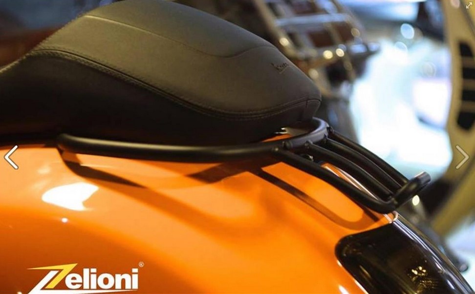 Porte-bagages arrière pour Vespa GTS/GTS Super/GTV/GT 60/GT L 125-300ccm 4T LC, noir