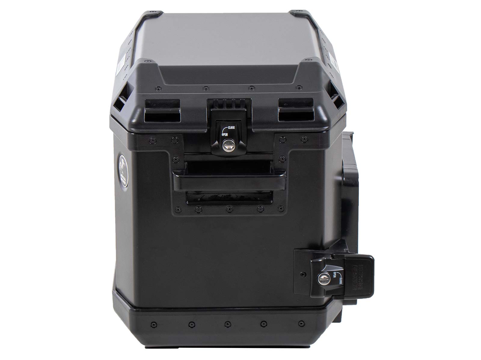 Valises latérales Alu Xplorer 40 Cutout gauche noir Hepco & Becker