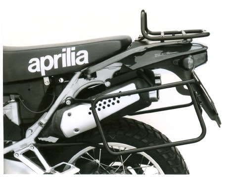 Pont à bagages tubulaire support de top case noir pour Aprilia Pegaso 650 (92-95) Hepco & Becker