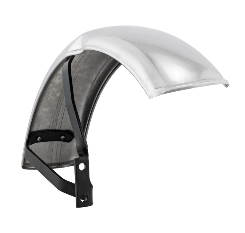 Aile Garelli pour Vespa PX 80-200ccm, métal, chrome