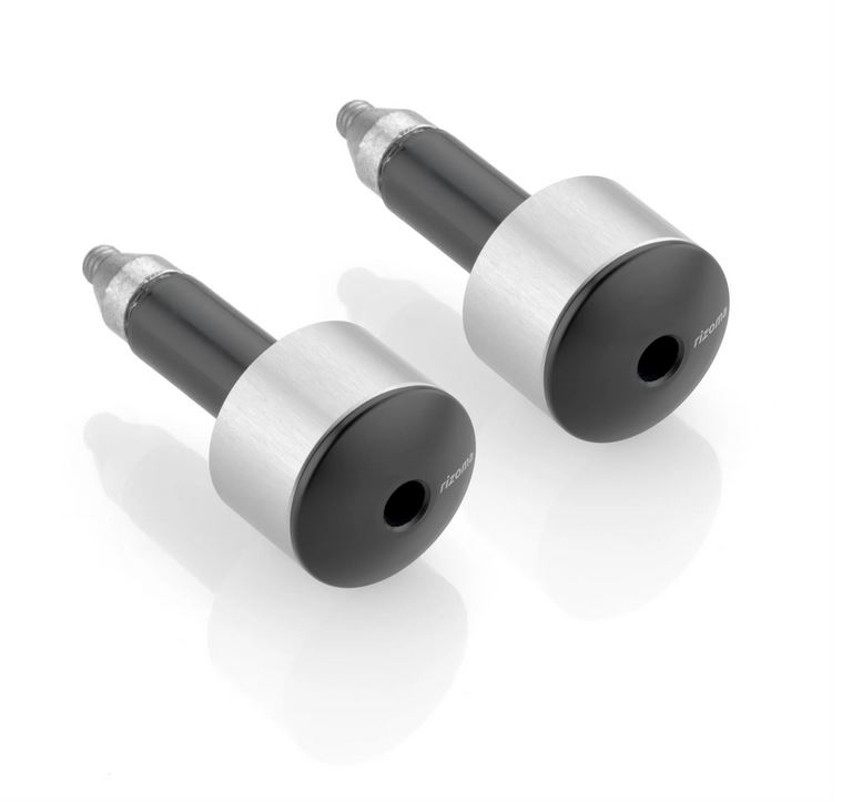 Poids de guidon RIZOMA gauche & droite pour Vespa, argent anodisé