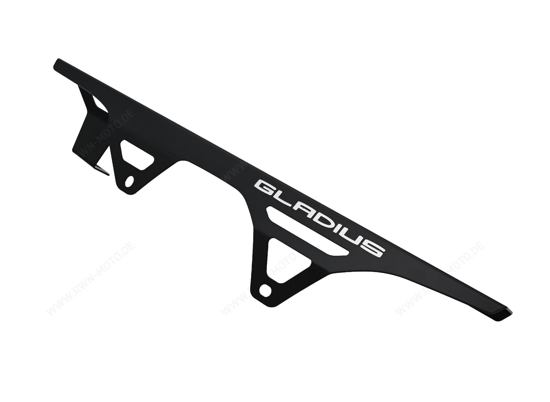 Pare-chaîne, aluminium pour Suzuki SFV650Gladius BJ. 2009-2016