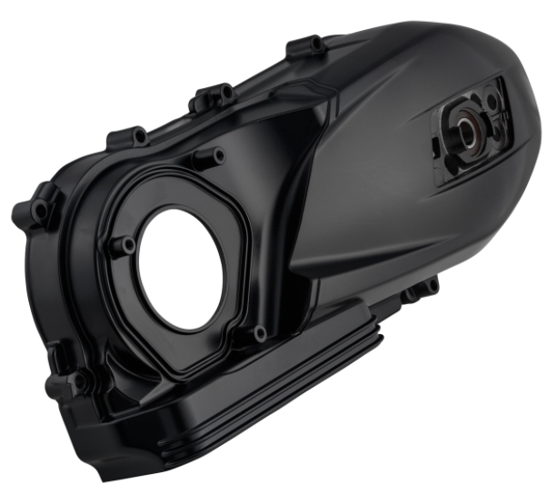 Couvercle de vario pour Vespa GTS/GTS Super 125/150ccm 4T LC iGet (Euro4), noir mat