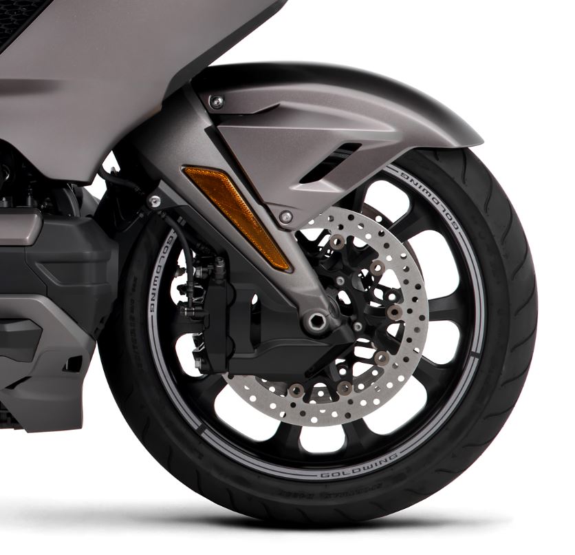 Décor de jante autocollant rouge pour Honda GL1800 Gold Wing (20-) Original