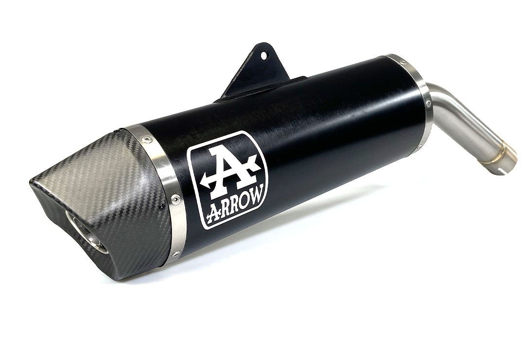 ARROW Échappement MAXI RACE TECH pour BMW F850GS 2018-, aluminium, noir