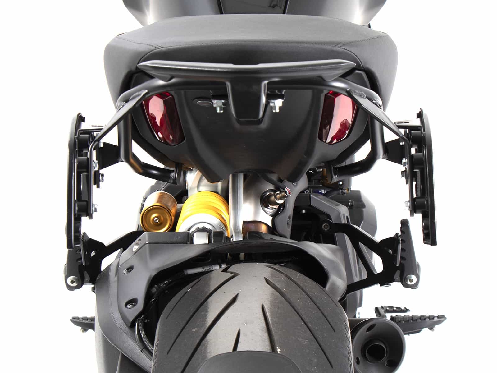 Support latéral C-Bow noir pour Ducati Diavel 1260 /S (19-22) Hepco & Becker