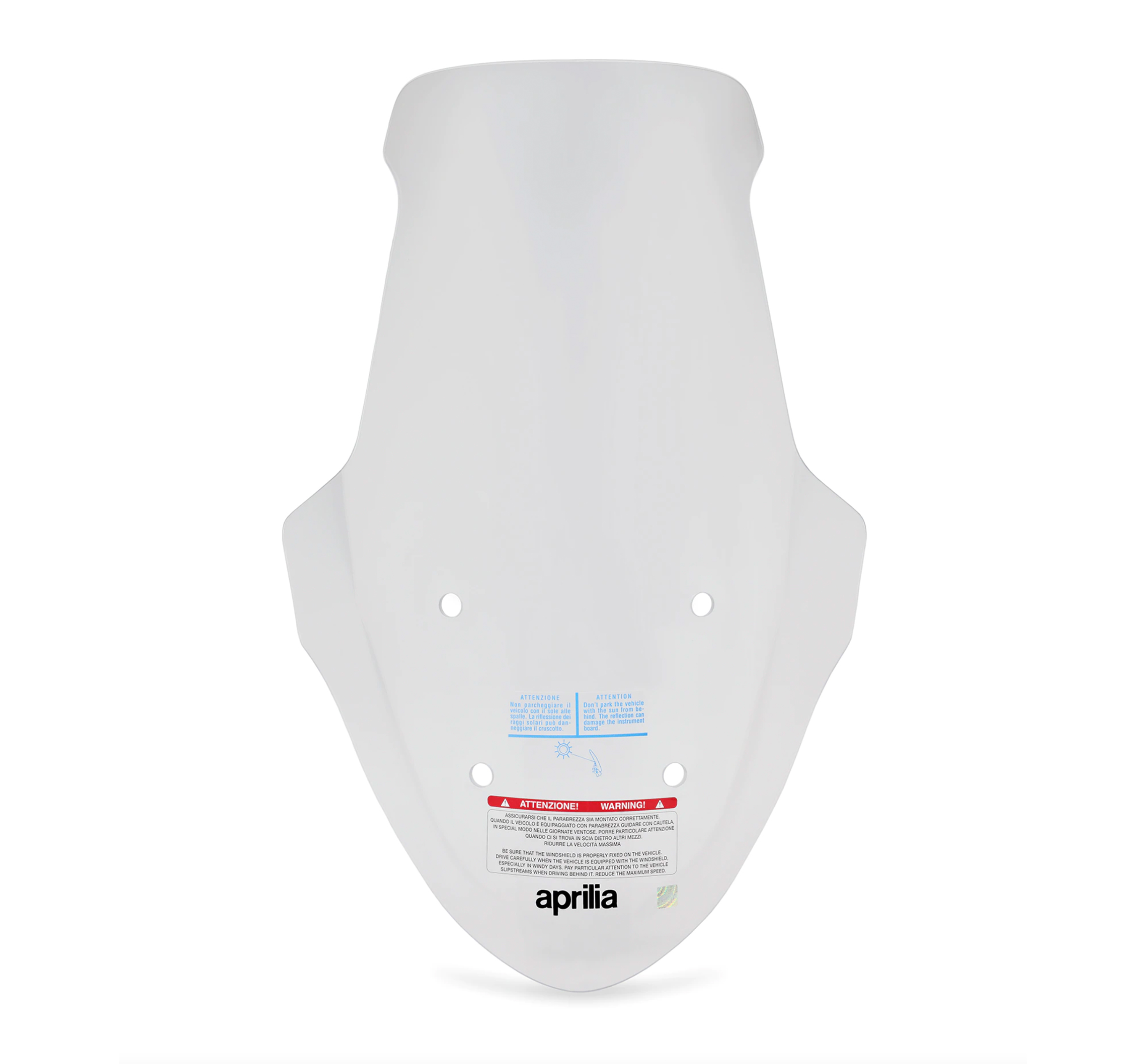 Pare-brise grand avec support pour Aprilia SRX 50