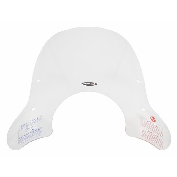 Pare-brise clair FACO pour Vespa GTS/GTS Super/GT/GT L 125-300ccm