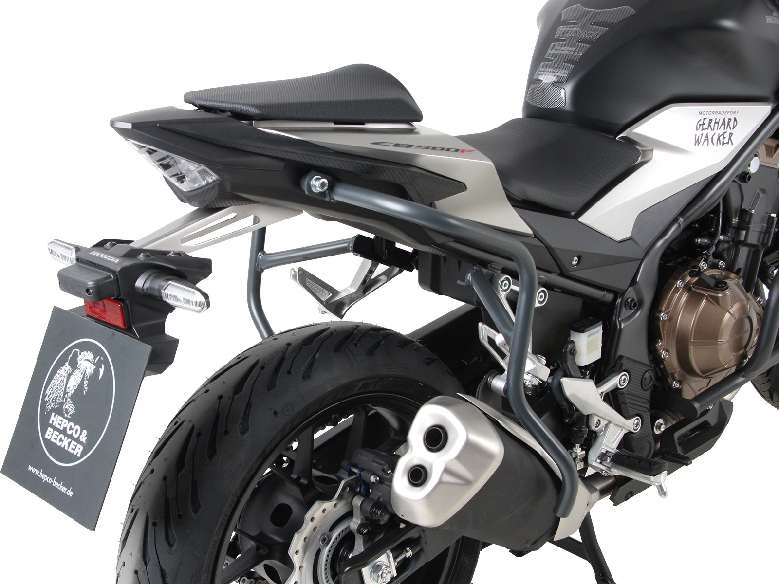 Arceau de protection arrière anthracite pour Honda CB 500 F (19-23) Hepco & Becker