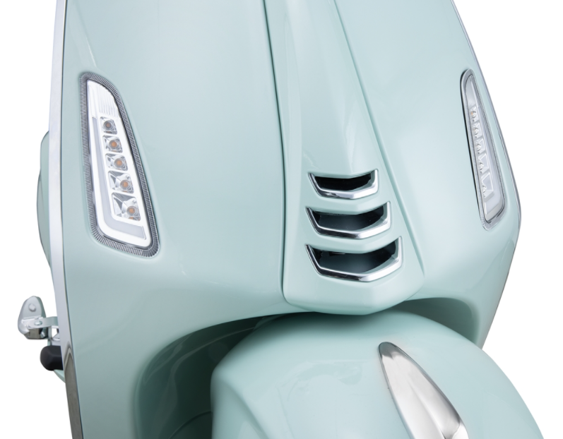 Kit clignotant avant gauche/droite pour Vespa Primavera/Sprint 50ccm 2T/4T, clair