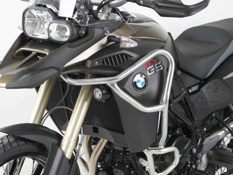 Arceau de protection du réservoir en acier inoxydable pour BMW F 800 GS Adventure Hepco & Becker
