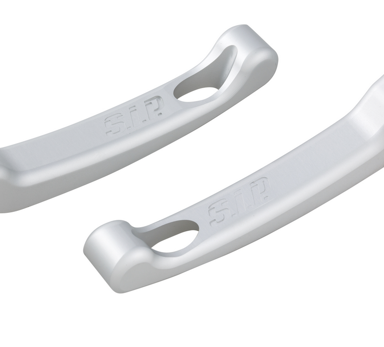 Kit levier de frein sport Shorty pour Vespa LX /LXV /S /Primavera /Sprint 50-150ccm, argent mat