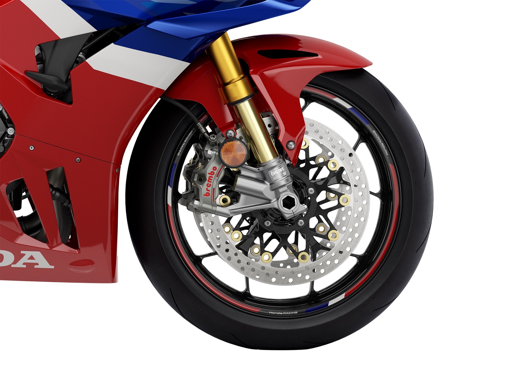 Autocollant de bord de jante "Tri-Colour" pour Honda CBR 600 RR (24-) Original