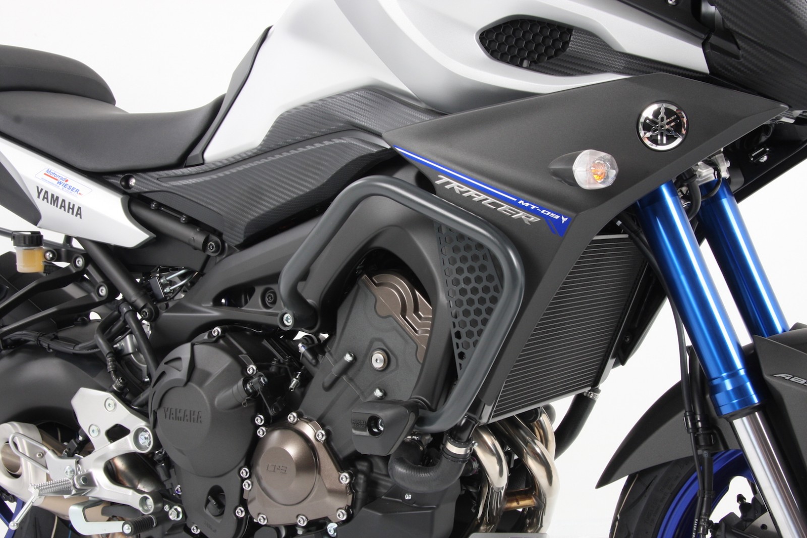 Arceau de protection moteur anthracite pour Yamaha MT-09 Tracer ABS (année 15-) Hepco & Becker