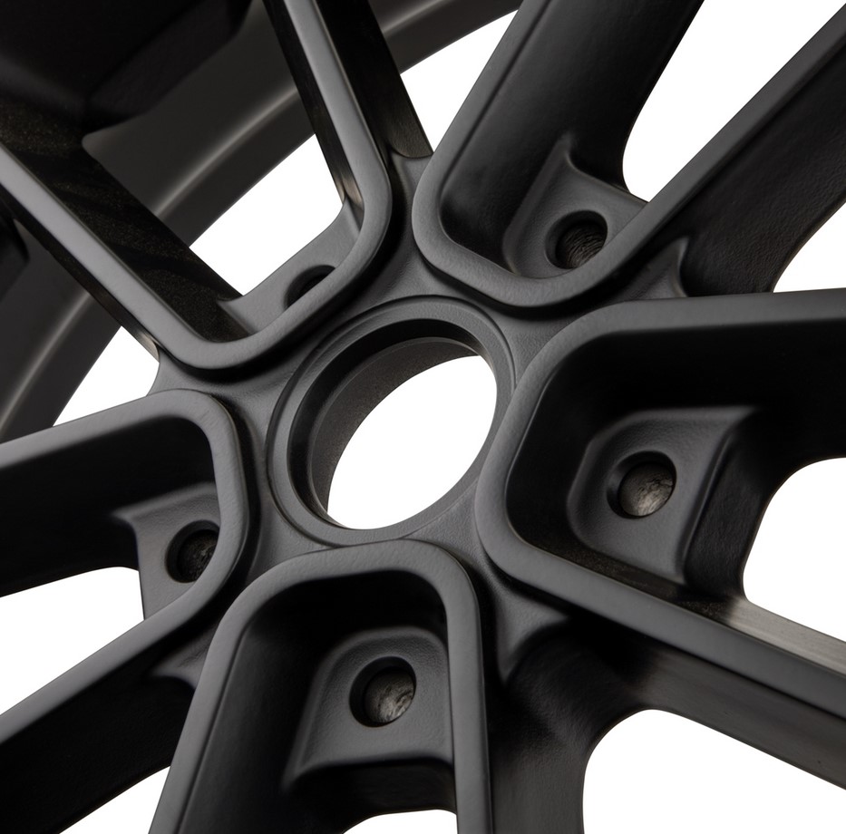 Jante avant/arrière 12" pour Vespa GTS/GTS Super/GTV/GT 60/GT/GT L 125-300ccm, noire mate