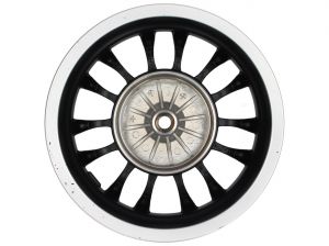 Jante arrière noire pour Vespa Sprint 4T