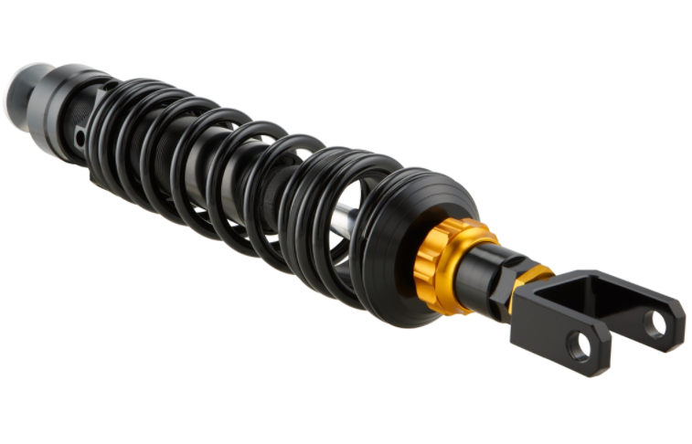 Amortisseur "Black Edition", arrière pour Vespa Primavera/Sprint 50ccm 2T/4T, noir