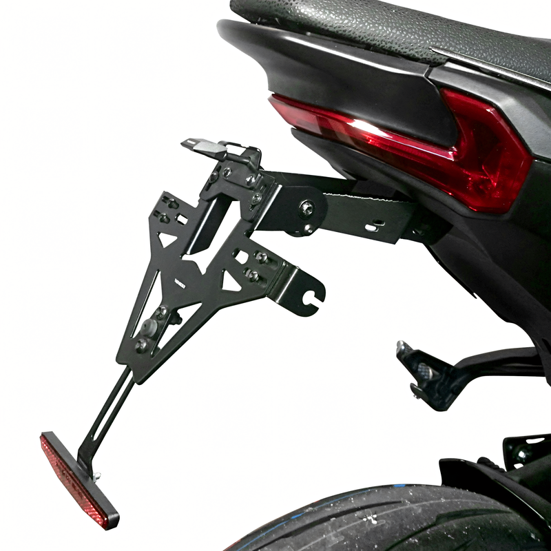 Kennzeichenhalter Akron-RS Pro inkl. Kennzeichenbeleuchtung für Kawasaki Z 900 /SE (25-) Highsider