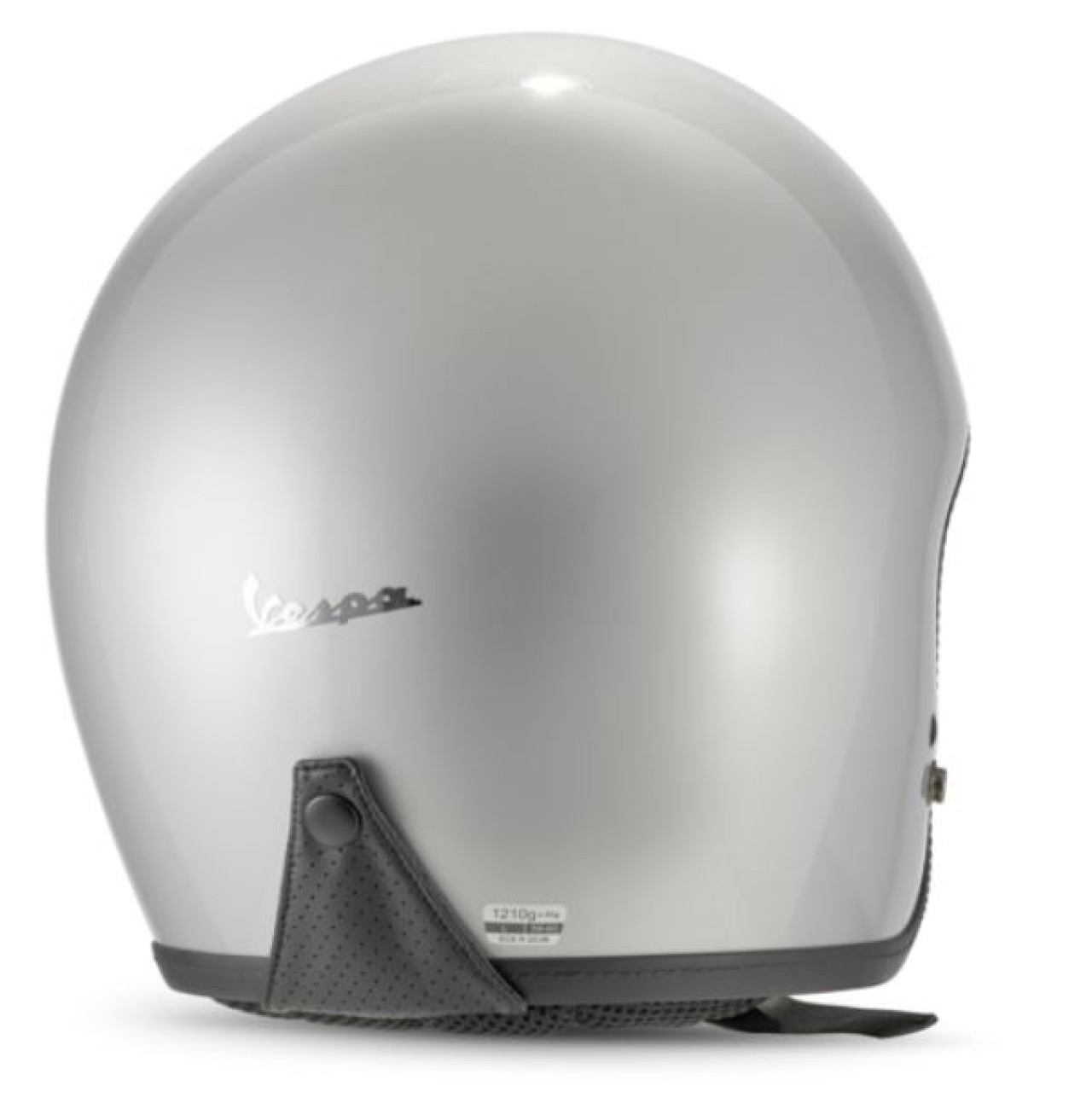 Casque jet Vespa Versilia gris