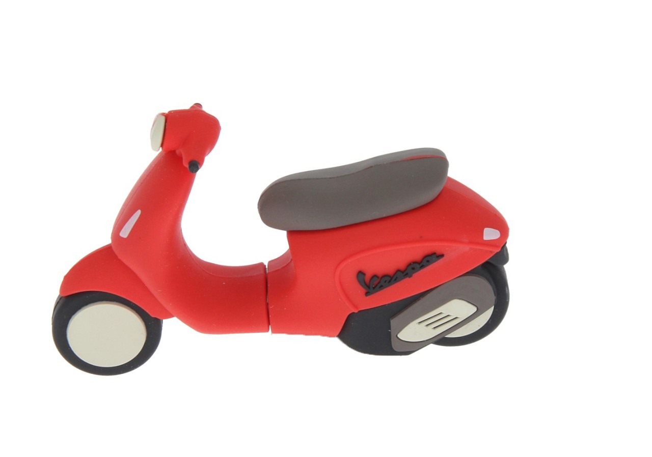 Clé USB Vespa rouge