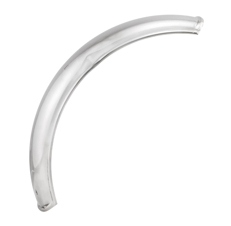 Aile 2.0 Garelli sans support pour Vespa PX 80-200ccm, inox poli