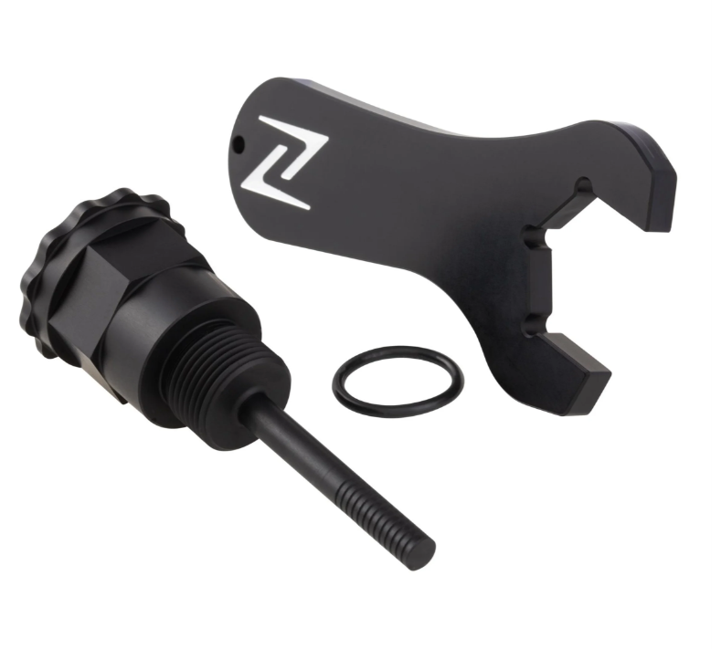 Bouchon de remplissage d'huile moteur, carter d'huile ZELIONI Vintage pour Vespa, noir mat