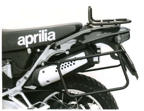 Support de valises latérales vissé noir pour Aprilia Pegaso 650 (92-95) Hepco & Becker