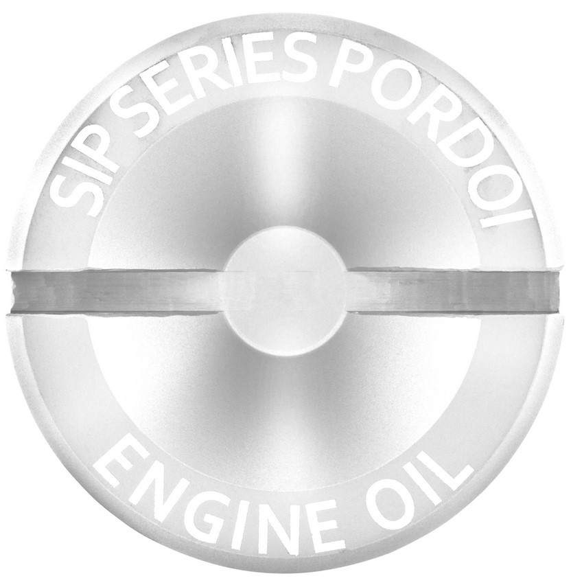 Bouchon de remplissage d'huile moteur pour Vespa GTS/GTS Super/GTV 300ccm HPE, chrome