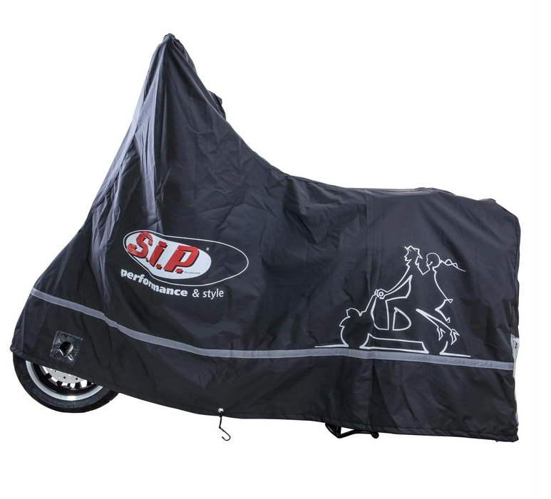 Garage pliable Outdoor PREMIUM 2.0 pour Vespa GTS/GTV/GT, taille XL, noir