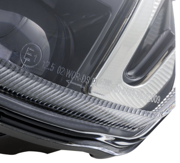 Phare LED "Black Edition" pour Vespa Sprint 50-150ccm 2T/4T ('13-'18)